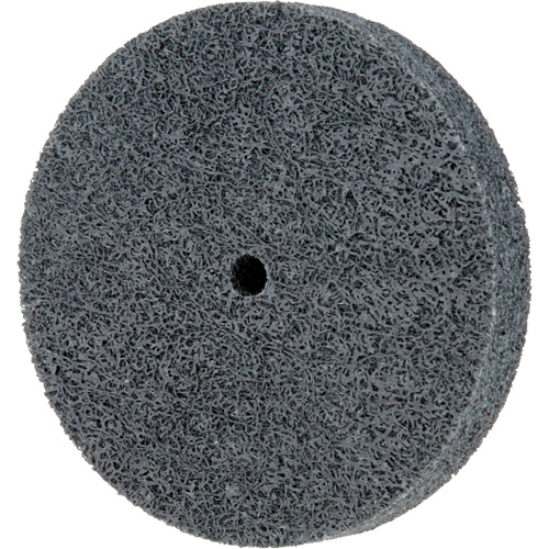 Standard Abrasives 500 Series Soft Density Unitized Wheels, 3" x 1/2", 1/4" Arbor, Fine Grit, Silicon Carbide Les Fournitures Industrielles Méga