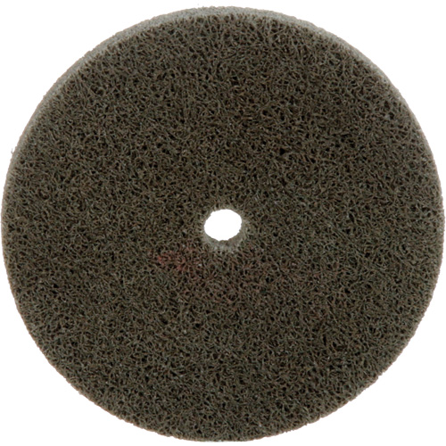 Disque unitaris&eacute; Standard Abrasives, 3" x 1/4", Arbre de 1/4", Grain de Fin, Oxyde d'aluminium Les Fournitures Industrielles Méga