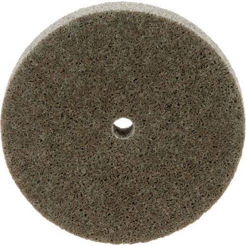 Disque unitaris&eacute; Standard Abrasives, 3" x 1/2", Arbre de 1/4", Grain de Moyen, Oxyde d'aluminium Les Fournitures Industrielles Méga