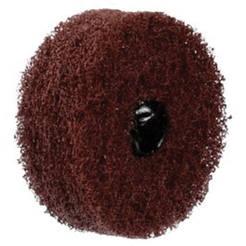Standard Abrasives Buff & Blend Wheel, 3" Dia. x 3" W, 1/4" Arbor, Aluminum Oxide Les Fournitures Industrielles Méga