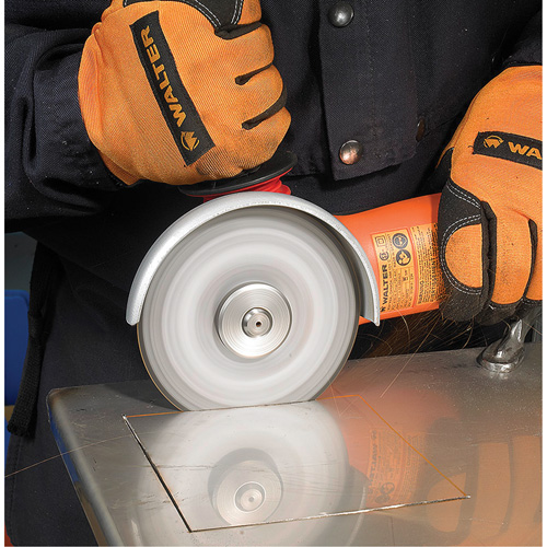 Zip One Cut-Off Wheel, 5" x 1/32", 7/8" Arbor, Type 1, Zirconia Alumina, 12200 RPM Les Fournitures Industrielles Méga