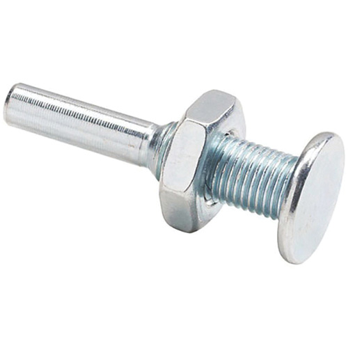 Mandrin pour brosse mont&eacute;e &agrave; fils nou&eacute;s double Les Fournitures Industrielles Méga
