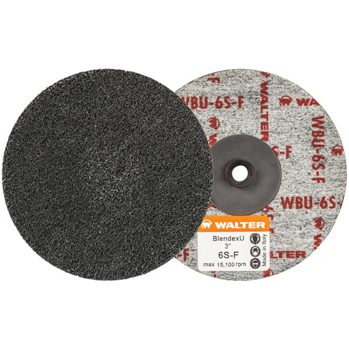 Twist Blendex U Discs, 3" Dia., Super Fine Grit, Silicon Carbide Les Fournitures Industrielles Méga
