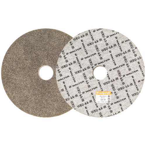 Blendex U Finishing Wheel, 6" Dia., 6AM Grit, Silicon Carbide Les Fournitures Industrielles Méga