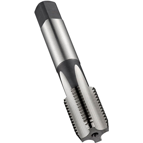 Machine Pipe Tap, 1/2"-14, 4 Flutes, 87 mm L, Taper, High Speed Steel Les Fournitures Industrielles Méga
