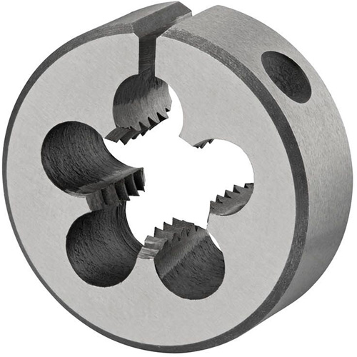 Matrice ronde ajustable, Filet de 3/4"-10, Acier rapide Les Fournitures Industrielles Méga