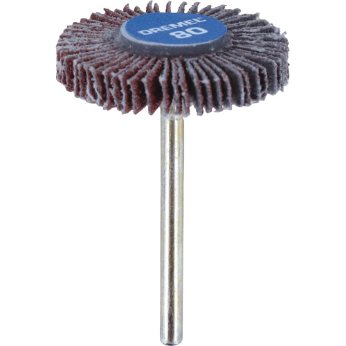 3/16" Flapwheel Sanding Bit - 80 Grit Les Fournitures Industrielles Méga