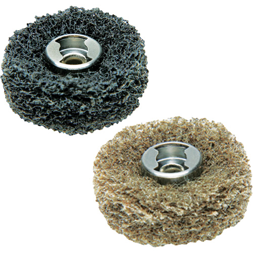 2-Piece EZ Lock Finishing Abrasive Buffs Les Fournitures Industrielles Méga