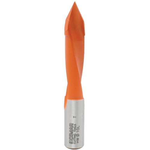 Through-Hole Carbide Tipped Drill, 2/5" Diameter Les Fournitures Industrielles Méga