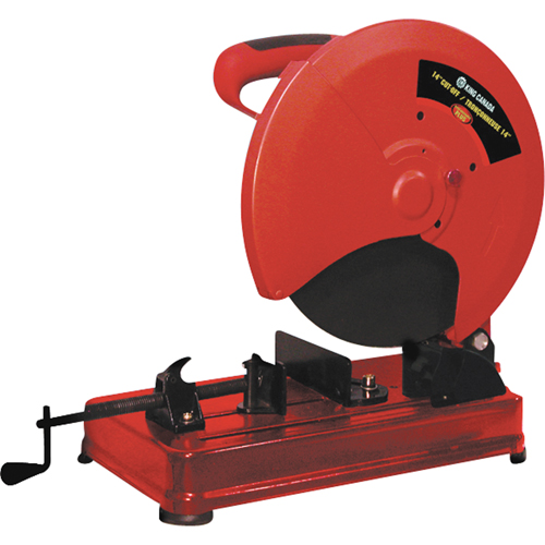 Scie &agrave; tronçonner Performance Plus, 14", 3750 tr/min &agrave; vide, 120 V, 15 A Les Fournitures Industrielles Méga