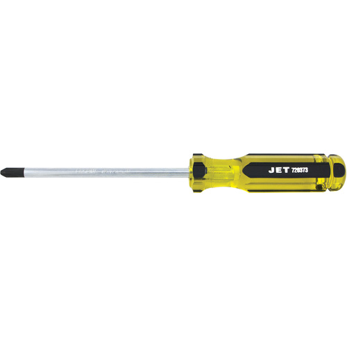 Tournevis Phillips avec manche g&eacute;ant, #3, 6" l, Prise Plastique/Acier/Aluminium/Bois/Coussin&eacute;e/Magn&eacute;tique/Bois Les Fournitures Industrielles Méga