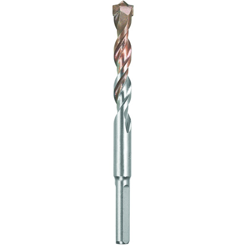 4-Flute Hammer Drill Bit, 1/2", 3-Flat Shank, Carbide Les Fournitures Industrielles Méga