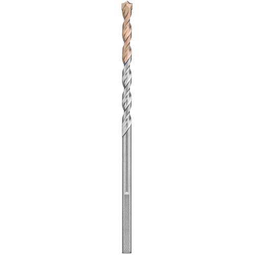 4-Flute Hammer Drill Bit, 3/16", 3-Flat Shank, Carbide Les Fournitures Industrielles Méga