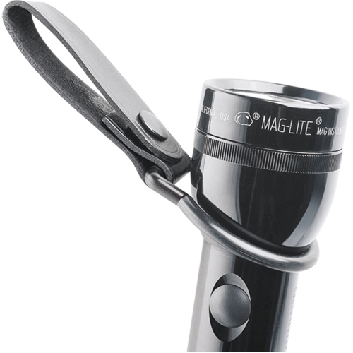 Pince de ceinture pour &agrave; piles D, Porte-lampe de poche, Cuir, 1 Poches Les Fournitures Industrielles Méga