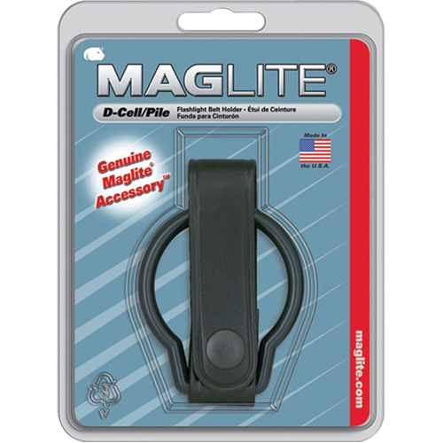 Pince de ceinture pour &agrave; piles D, Porte-lampe de poche, Cuir, 1 Poches Les Fournitures Industrielles Méga