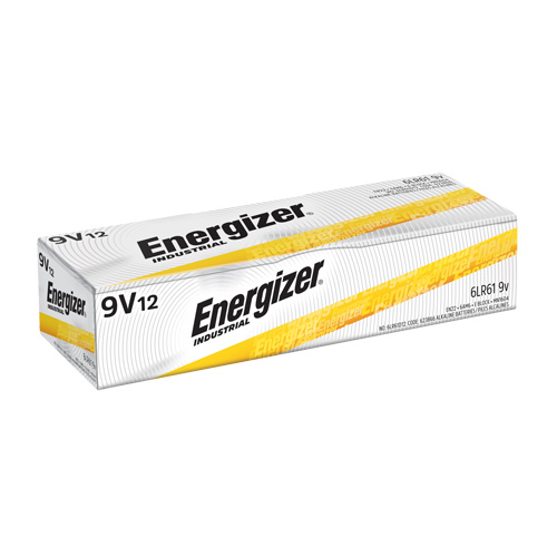 Alkaline Industrial Batteries, 9 V Les Fournitures Industrielles Méga