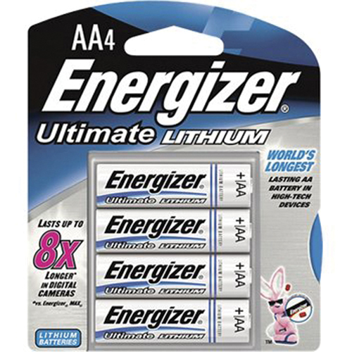 Batteries au lithium, AA, 1,5 V Les Fournitures Industrielles Méga