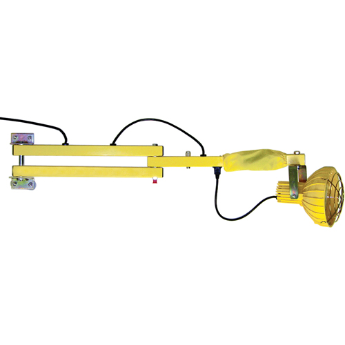 Lampes avec bras flexible pour quais, Ampoule Incandescente, Bras 40" Les Fournitures Industrielles Méga