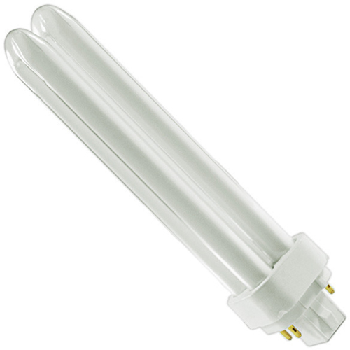 Compact Fluorescent Lamps, T4, 26 W, 4100 K, G24Q-3 Base, 12000 hrs. Les Fournitures Industrielles Méga