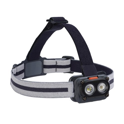 Lampe frontale robuste Hardcase, DEL, 325 lumens, 6,5 hres de fonctionnement, piles AA Les Fournitures Industrielles Méga