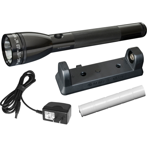 ML125 Flashlight, LED, 186 Lumens, Rechargeable Batteries Les Fournitures Industrielles Méga
