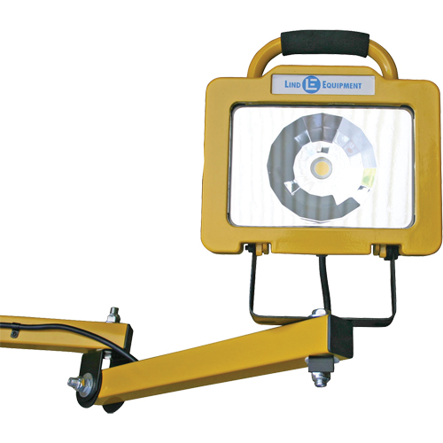 Heavy-Duty Dock Light, 40" Arm, 38 W, LED Lamp, Metal Les Fournitures Industrielles Méga