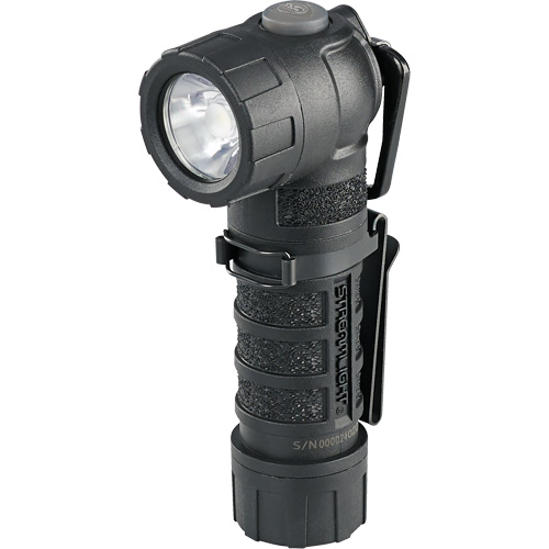Lampe de poche &agrave; angle droit PolyTac 90 X, DEL, Piles CR123A, Polym&egrave;re Les Fournitures Industrielles Méga