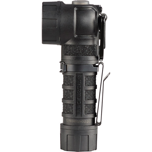 Lampe de poche &agrave; angle droit PolyTac 90 X, DEL, Piles CR123A, Polym&egrave;re Les Fournitures Industrielles Méga
