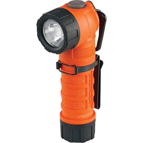 Lampe de poche &agrave; angle droit PolyTac 90 X, DEL, Piles CR123A, Polym&egrave;re Les Fournitures Industrielles Méga