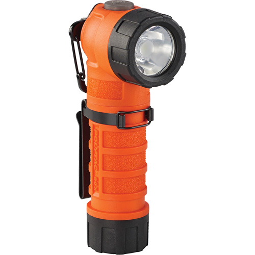 Lampe de poche &agrave; angle droit PolyTac 90 X, DEL, Piles CR123A, Polym&egrave;re Les Fournitures Industrielles Méga