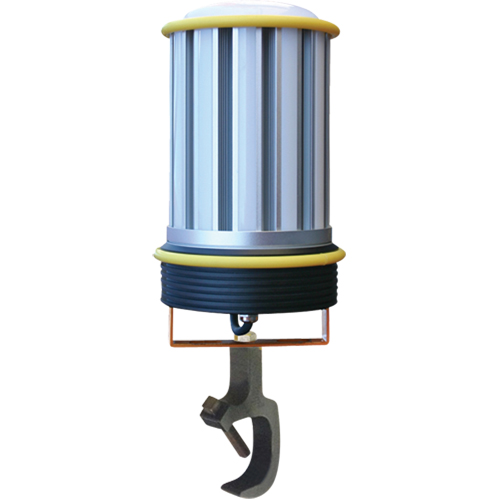 Lamp couverture large Beacon 360 avec support &agrave; pince, DEL, 120 W, 13 000 lumens, Boîtier en Aluminium Les Fournitures Industrielles Méga