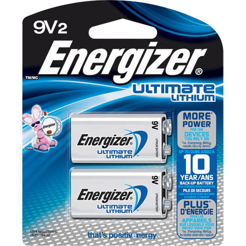 Lithium Batteries, 9 V Les Fournitures Industrielles Méga