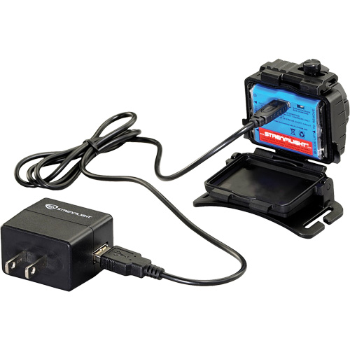 Double Clutch USB Headlamp, LED, 125 Lumens, 3.5 Hrs. Run Time, Rechargeable Batteries Les Fournitures Industrielles Méga