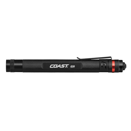 Lampe stylo G20, DEL, 36 lumens, Corps en Aluminium, piles AAA, Compris Les Fournitures Industrielles Méga