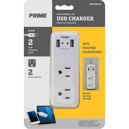 Chargeur USB Prime Les Fournitures Industrielles Méga