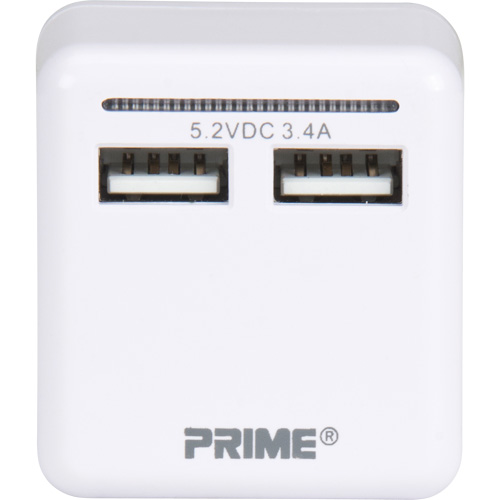Prime&reg; High-Speed USB Charger Les Fournitures Industrielles Méga
