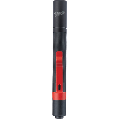 Lampe stylo, DEL, 100 lumens, Corps en Aluminium, piles AAA, Compris Les Fournitures Industrielles Méga