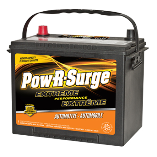 Batterie automobile &agrave; performance extr&ecirc;me Pow-R-Surge Les Fournitures Industrielles Méga
