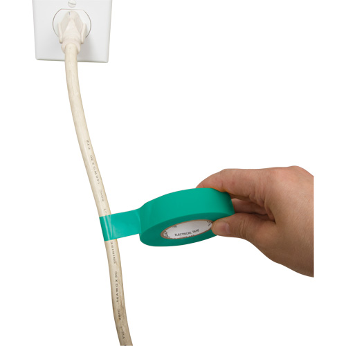 Ruban isolant, 19 mm (3/4") x 18 m (60'), Vert, 7 mils Les Fournitures Industrielles Méga