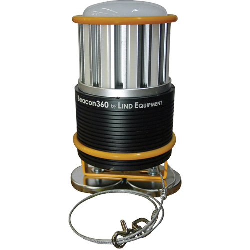 Beacon360 GO Portable Work Light with Magnet Mount, LED, 45 W, 6000 Lumens, Aluminum Housing Les Fournitures Industrielles Méga
