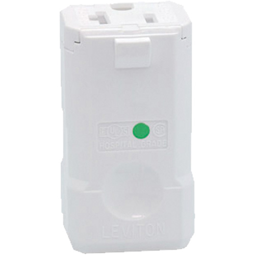 Hospital Grade Plug Connector, 5-20R, Nylon Les Fournitures Industrielles Méga
