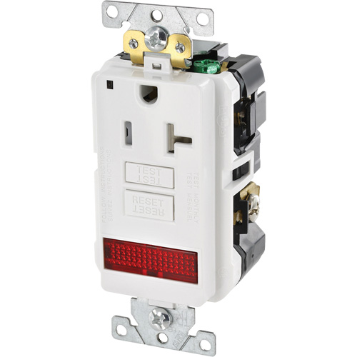 SmartlockPro&reg; Extra Heavy-Duty Self-Test GFCI Receptacle Les Fournitures Industrielles Méga