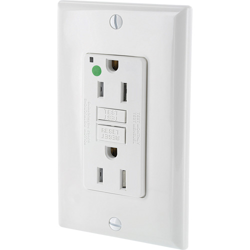 SmartlockPro&reg; Extra Heavy-Duty Self-Test GFCI Receptacle Les Fournitures Industrielles Méga