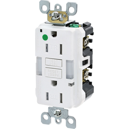 SmartlockPro&reg; Extra Heavy-Duty Self-Test GFCI Receptacle Les Fournitures Industrielles Méga