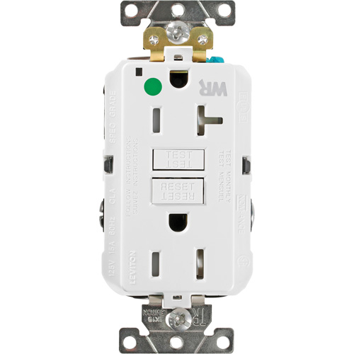 SmartlockPro&reg; Extra Heavy-Duty Self-Test GFCI Receptacle Les Fournitures Industrielles Méga
