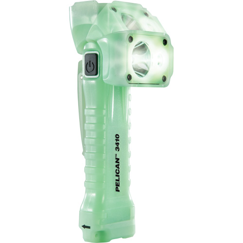 Lampe de poche &agrave; angle droit, DEL, 653 lumens, Piles AA Les Fournitures Industrielles Méga