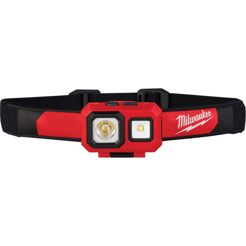 Lampe frontale projecteur et diffuseur, DEL, 450 lumens, 2 hres de fonctionnement, piles AAA Les Fournitures Industrielles Méga