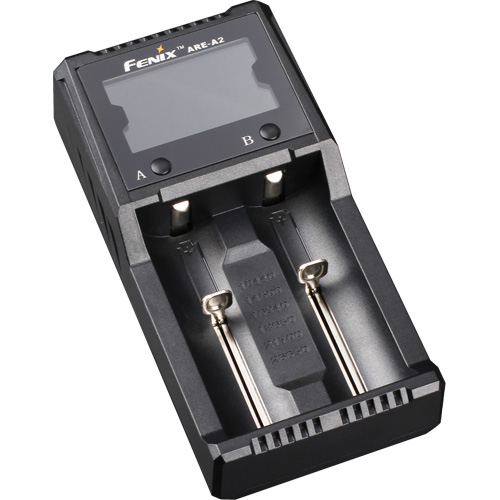 ARE-A2 Dual-Channel Battery Charger Les Fournitures Industrielles Méga