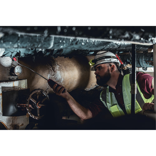 Enduro&reg; Pro HAZ-LO&reg; Intrinsically Safe Headlamp, LED, 235 Lumens, 5 Hrs. Run Time, AAA Batteries Les Fournitures Industrielles Méga