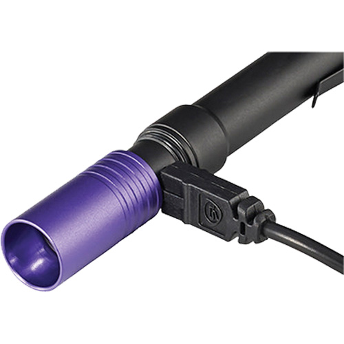 Lampe stylo UV avec port de recharge micro USB Stylus Pro, DEL, Corps en Aluminium, piles Rechargeable, Compris Les Fournitures Industrielles Méga